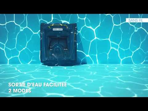 video draadloze zwembadrobot
