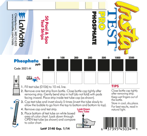 Insta-TEST PHOSPHATE 25strips