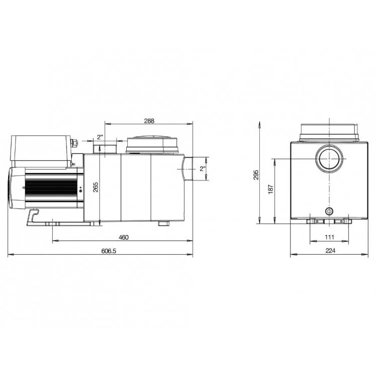 Zwembadpomp Inverpro-IP25