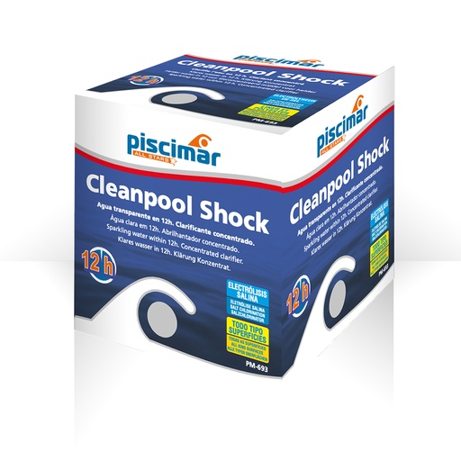 [Piscimar Cleanpool shock Aquanet Clarifiant shock] Cleanpool Tab Shock